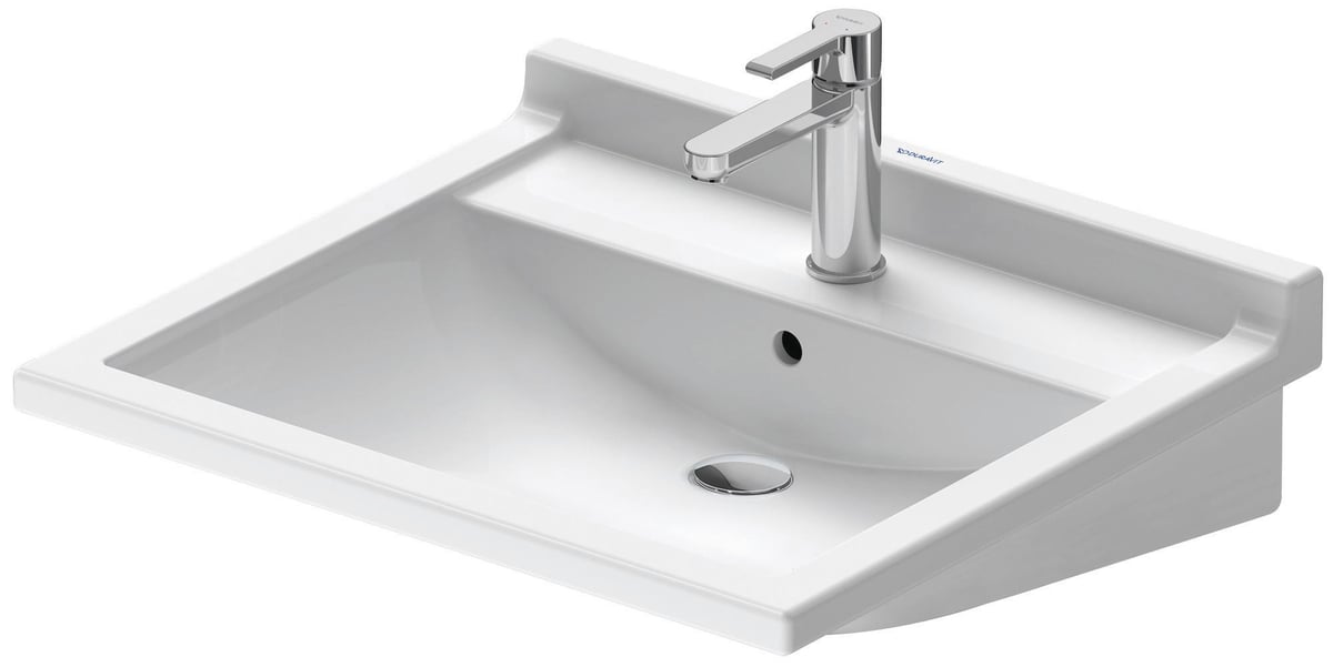 Duravit Starck 3 håndvask Vital 600mm WonderGliss