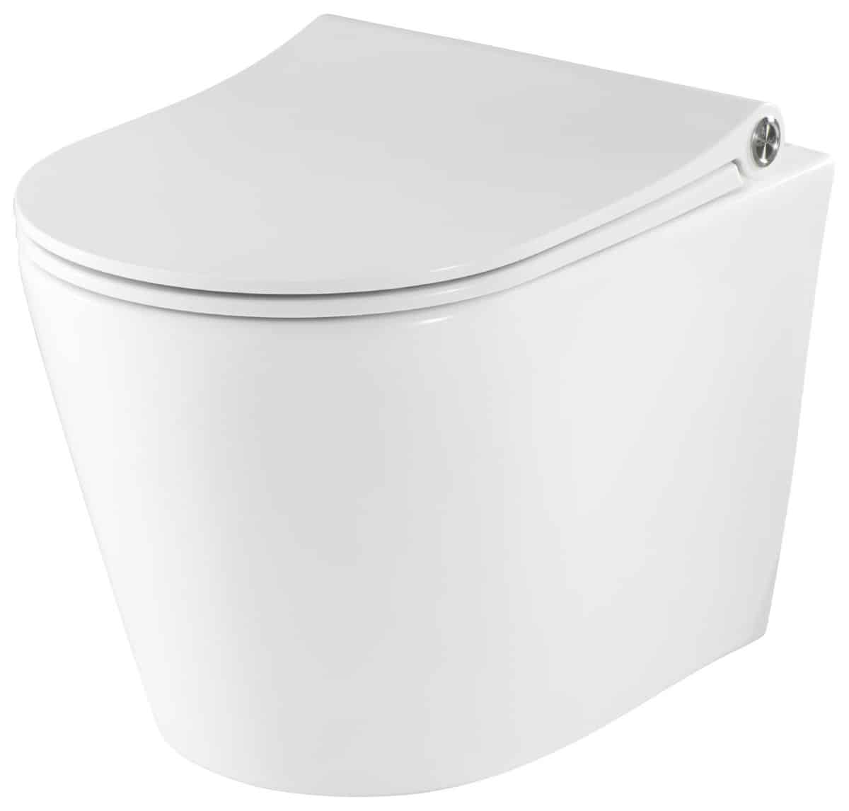 Pressalit Trend Combi Pack, væghængt toilet med Sway D2 toiletsæde (994000-DF4999)