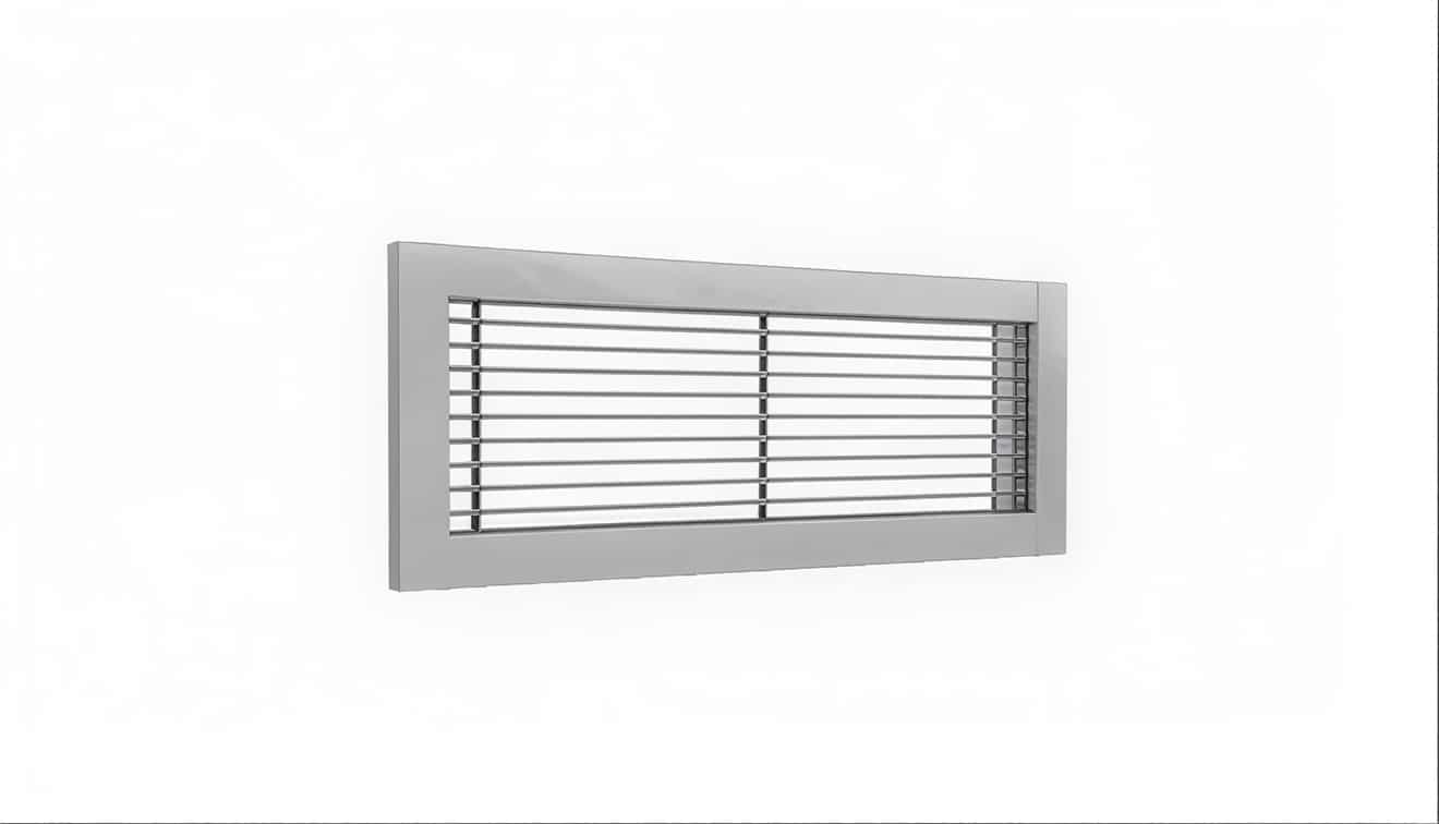 Lindab lamelrist al10cn 600 100