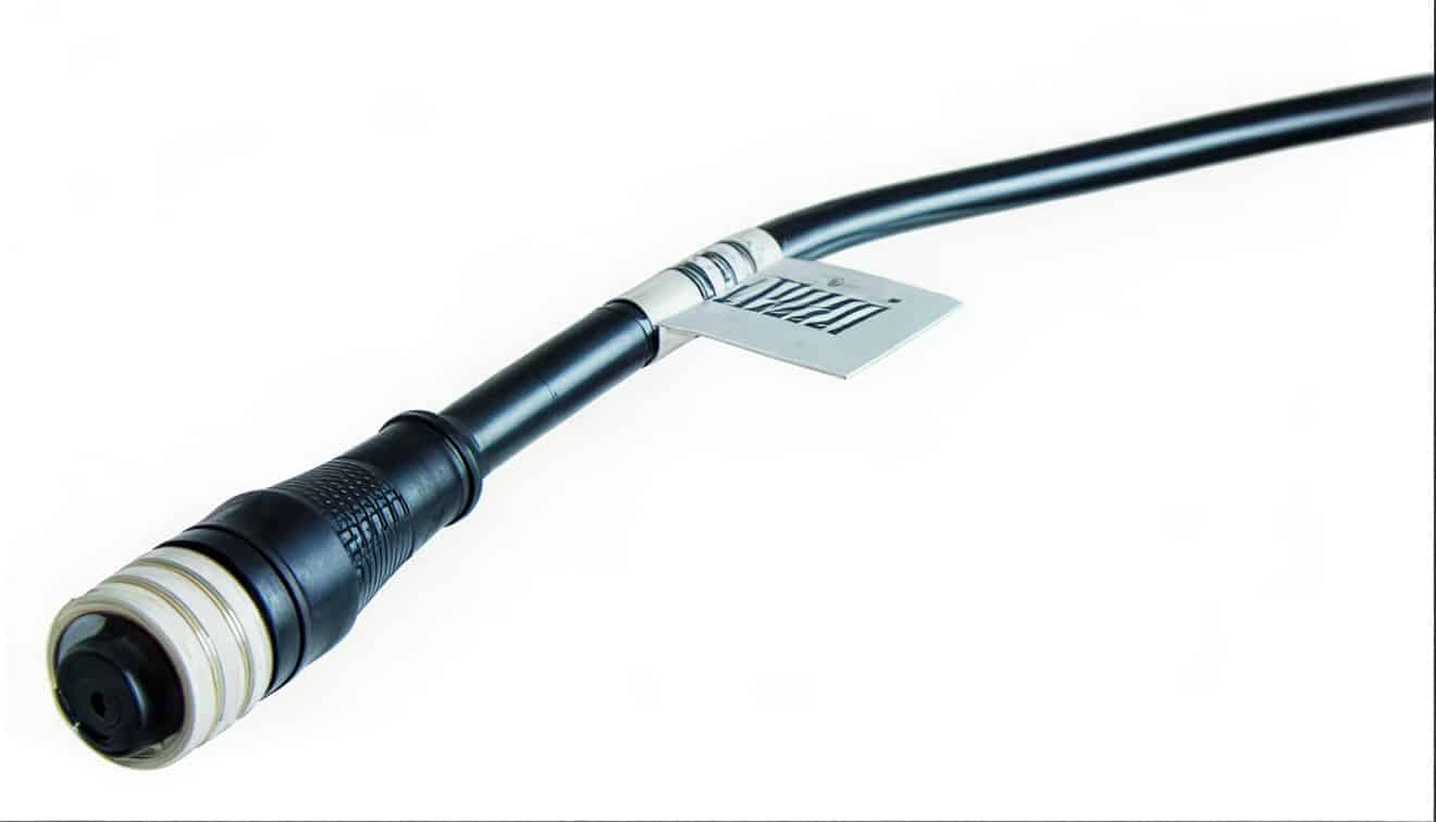 Straight plug in cable 5m pvc 3x0.25