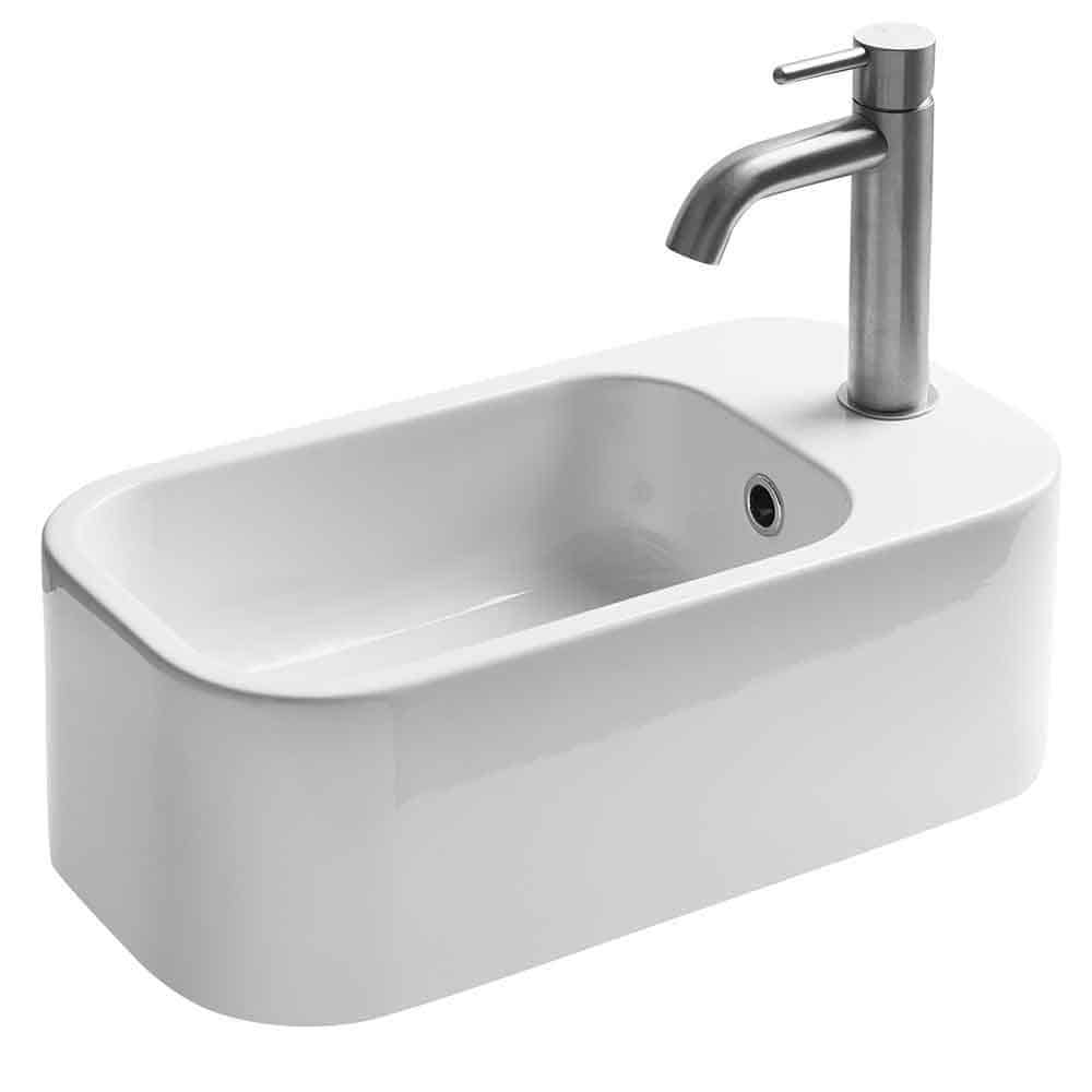 Lavabo Cosa 25 håndvask m/hanehul hvid