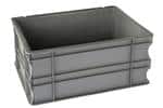 Hs euro kasse 300x400x175mm grå