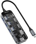 Gennemsigtig usb-c-dockingstation
