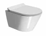 Gsi kube x vægtoilet 50x36 cm