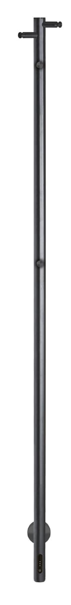 Kriss Single håndklædetørrer 1480x32mm matsort