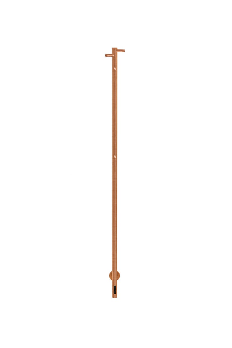Kriss Single håndklædetørrer 1480x32mm kobber