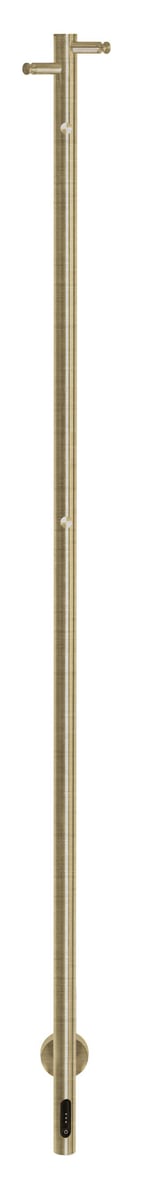 Kriss Single håndklædetørrer 1480x32mm messing
