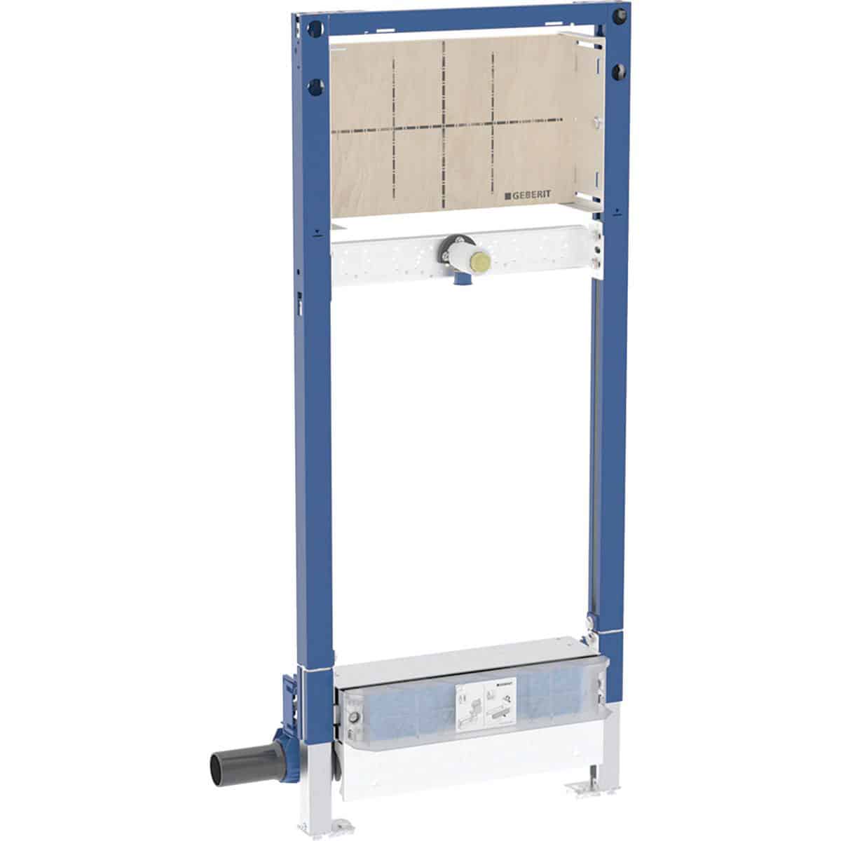 Geberit Duofix monteringselement t/brus 130cm m/vægafløb Ø50mm