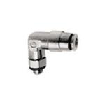 Swivel elbow adaptor 8mm g1/8" 18bar