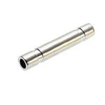 Straight stem 8mm nickel plated brass