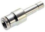 Expanding connector 10/8mm nickel brass