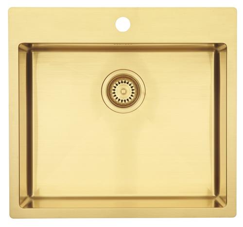 Køkkenvask Kubus 540 Soft Guld/Sand