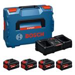 Batteripakke expert 18v 4x4ah 2x8ah lb