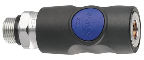 Lynkobling 009 3/8'' nippel nultryk kp