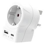 Skross eu til uk usb ac20pd
