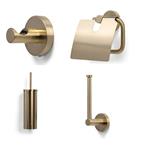Toiletsæt bundle børstet guld