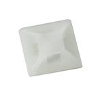 Holder til kabelbinder 19x19mm natur