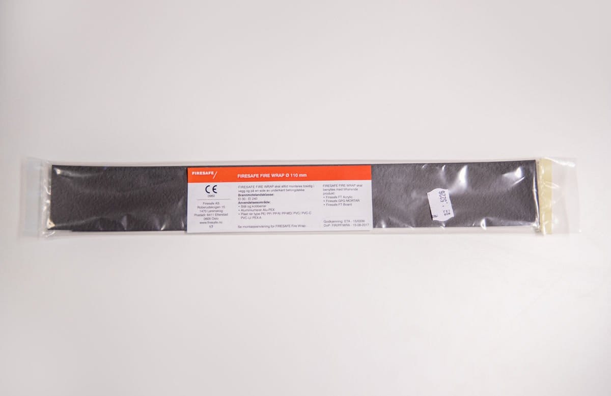 Firesafe brandpakning 110 mm