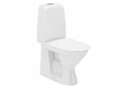 Ifo Spira toilet 6260 Rimfree lukket S-lås 4/2 liter til limning