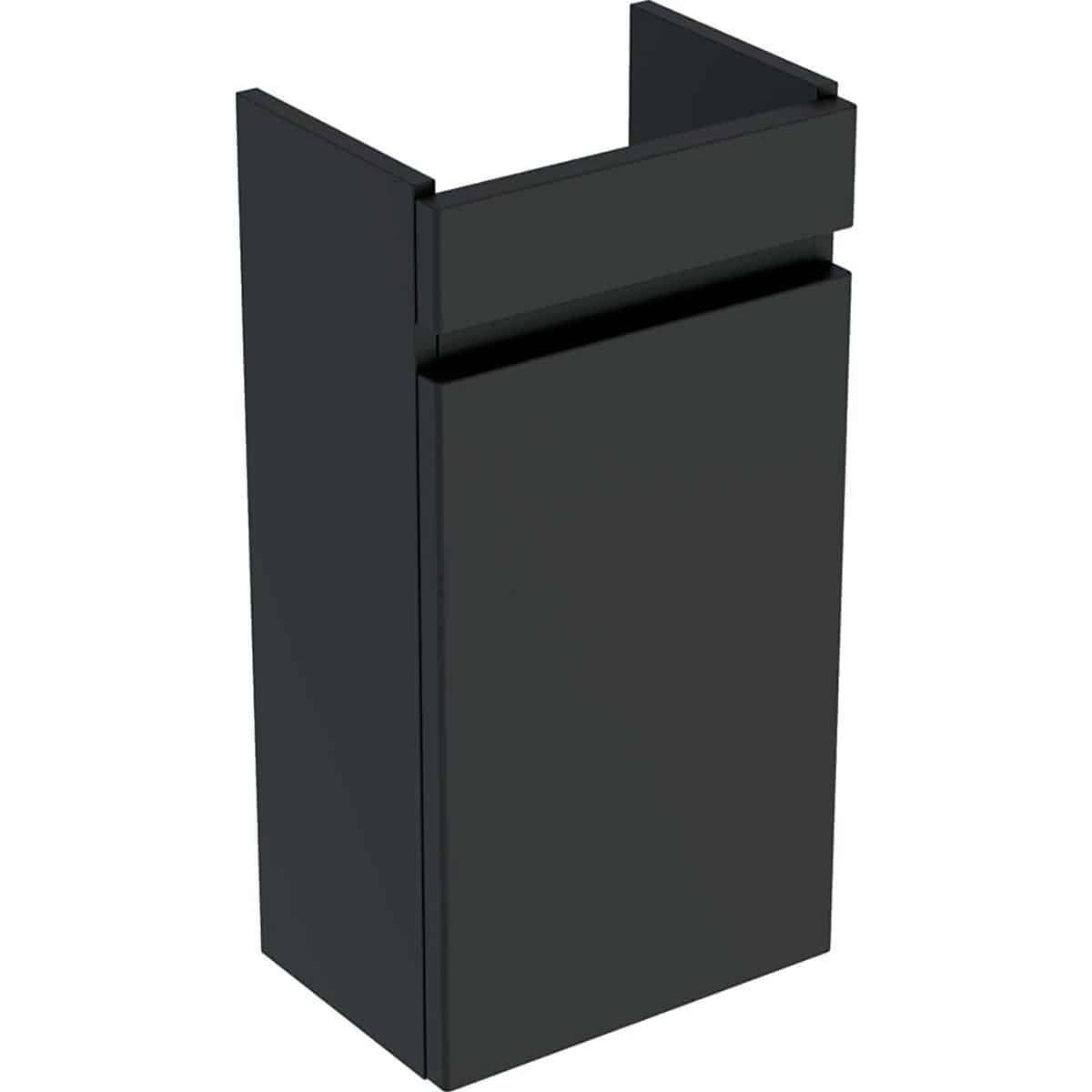 Geberit Renova Plan vaskeskab, 310 x 220 x 605 mm, 1 låge, Lava højkomprimeret trelags-spånplade, ma