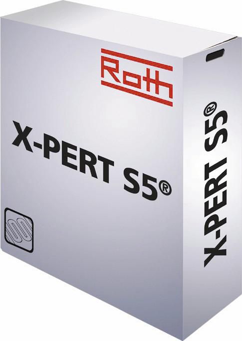 Roth X-PERT S5 gulvvarmerør 20 x 2 mm x 240M