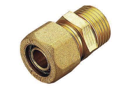 Unite overgangsnippel kompression 22 x 3,0 mm x 3/4"