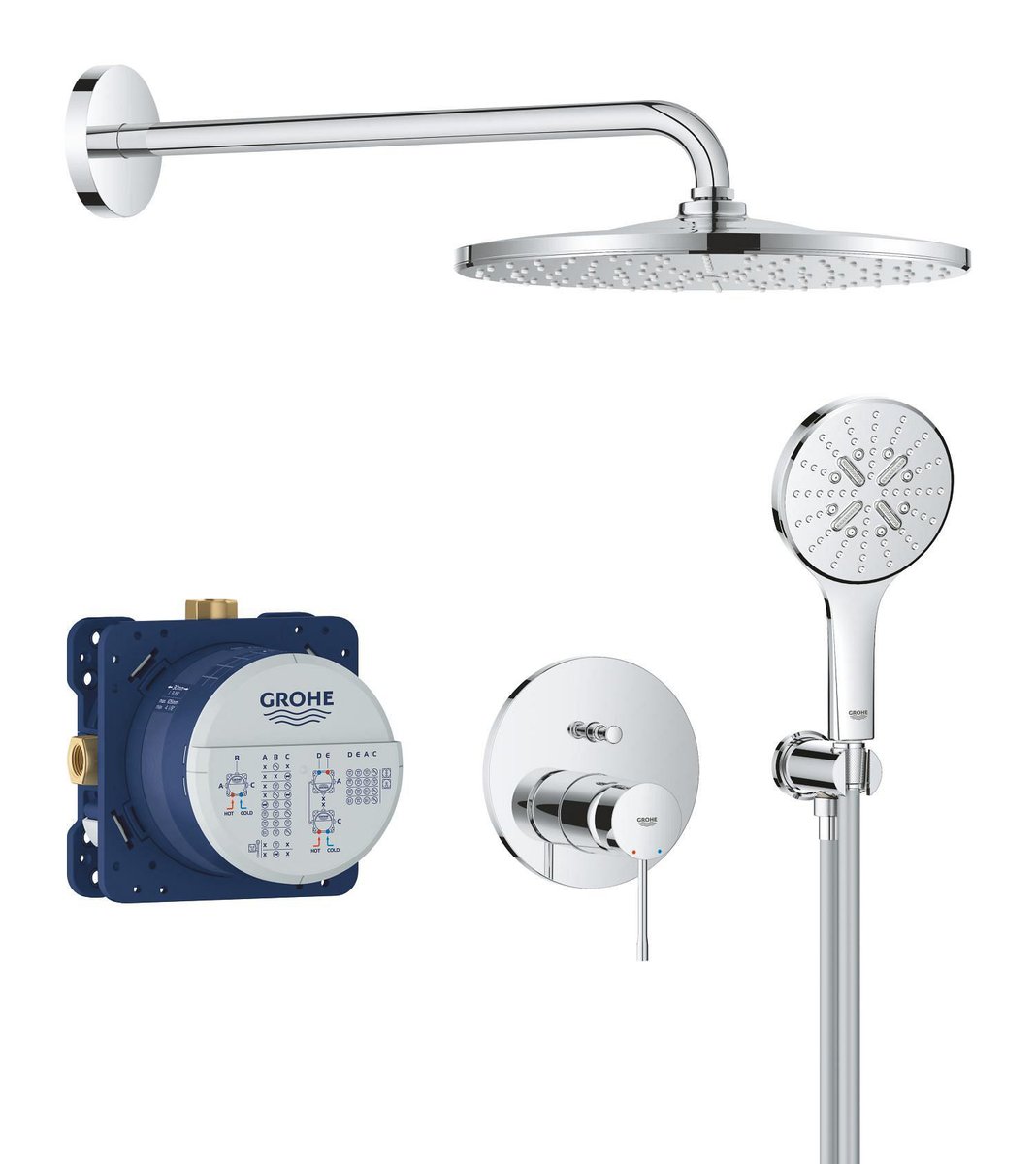 GROHE Essence 310 sampak indbyg krom