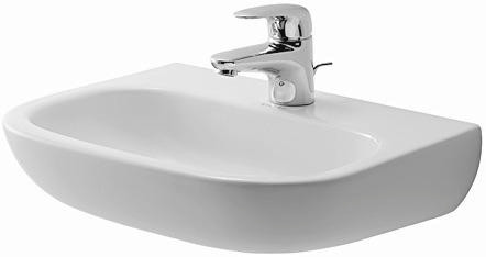 Duravit D-Code håndvask medicinal hvid 450mm