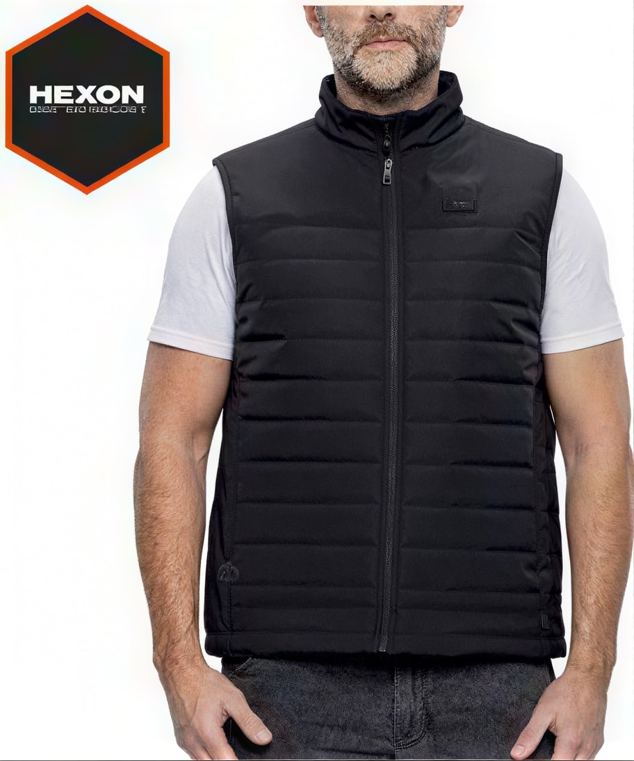 Varmevest puffer m12 hpvbl3-0 xxl
