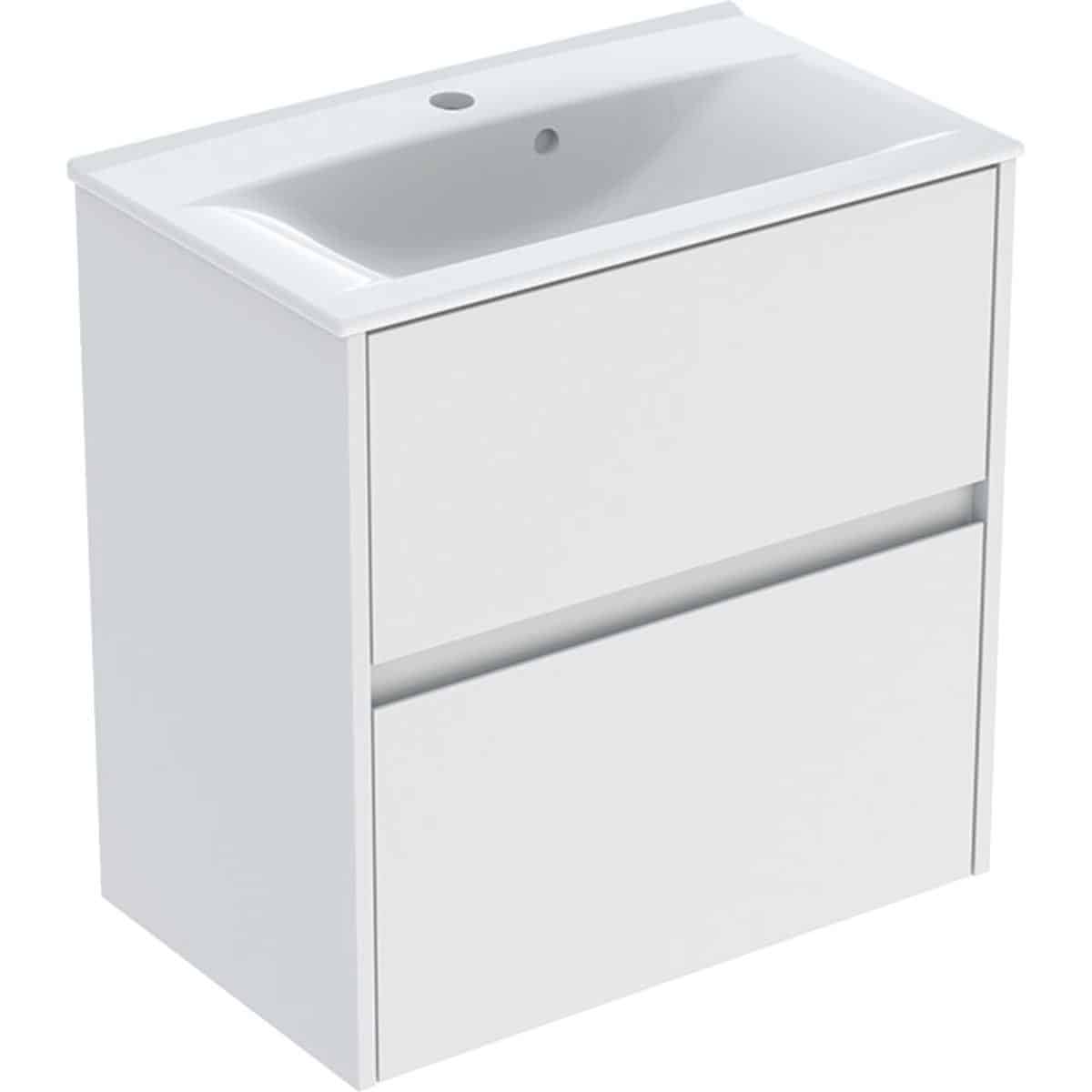 Ifo Sense Modern møbelsæt m/2skuffer inkl. vask 615x618x375mm hvid