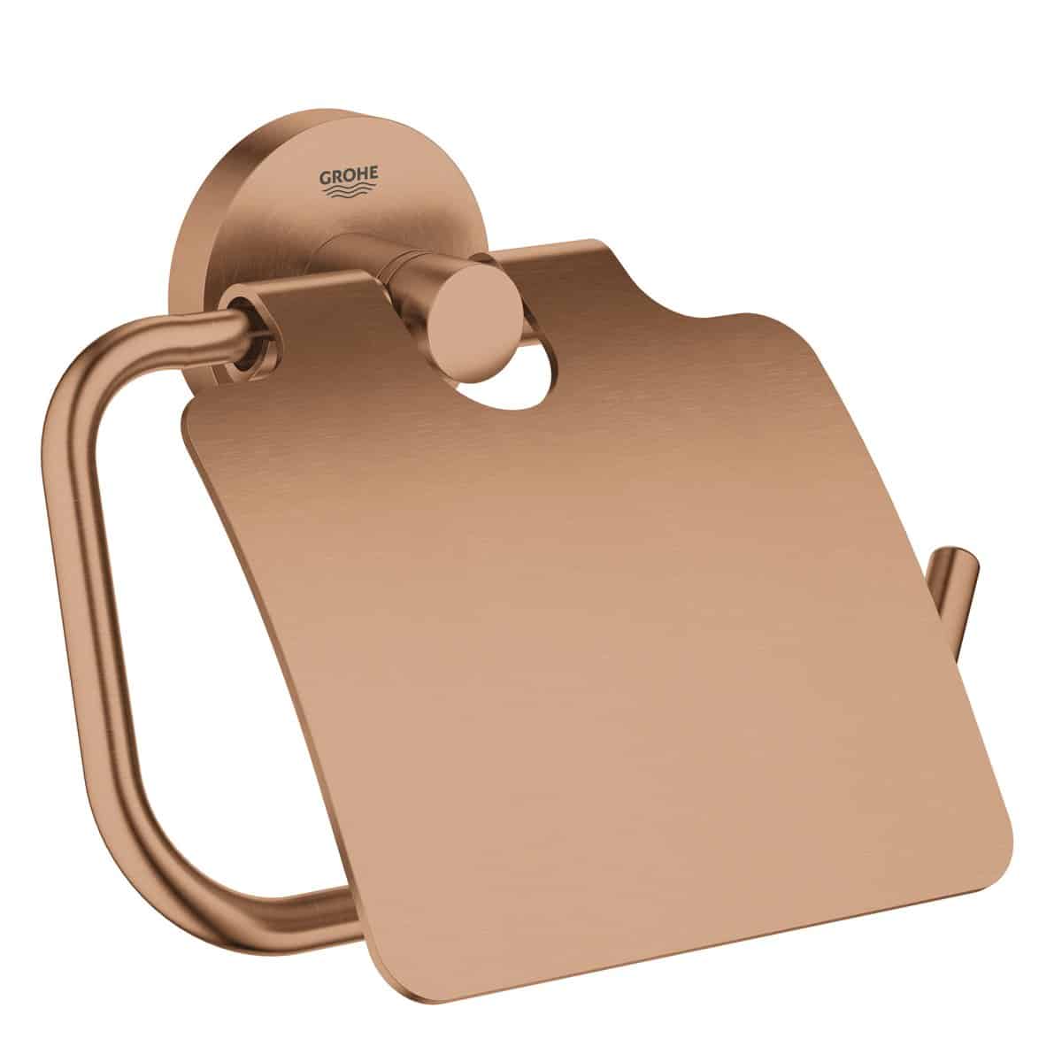 GROHE Essentials toiletrulleholder med låg børstet warm sunset
