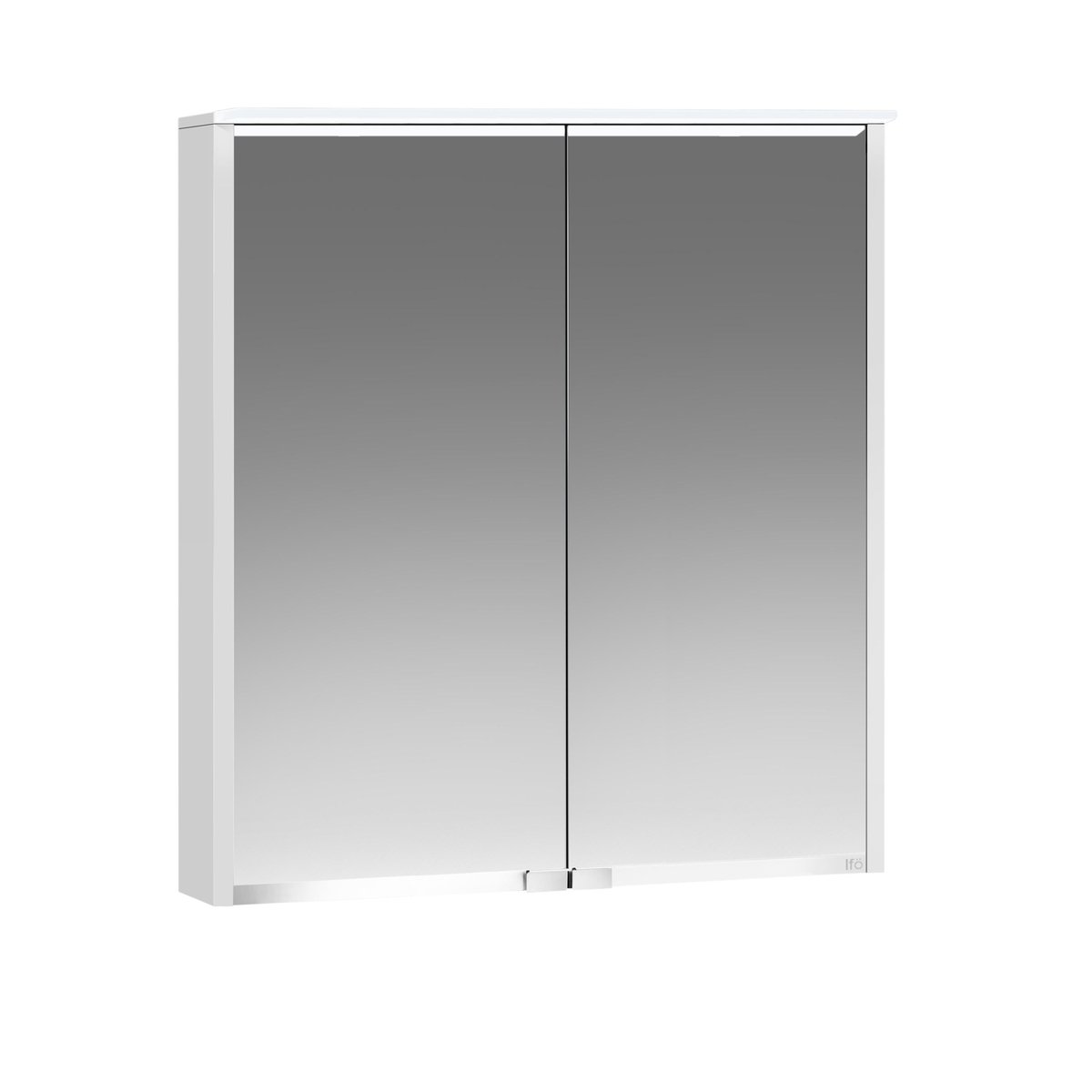 Ifo Option spejlskab LED BAS hvid 55 cm