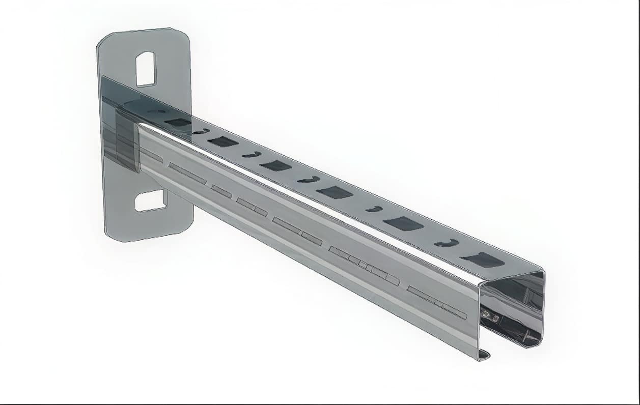 Rapidrail skinnekonsol 30x30 200mm