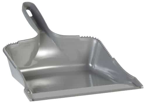 Vikan 5582 Fejebakke u/gummilæbe 210mm grå