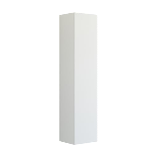 Dansani Højskab glat 176x40x35CM hvidmat venstre