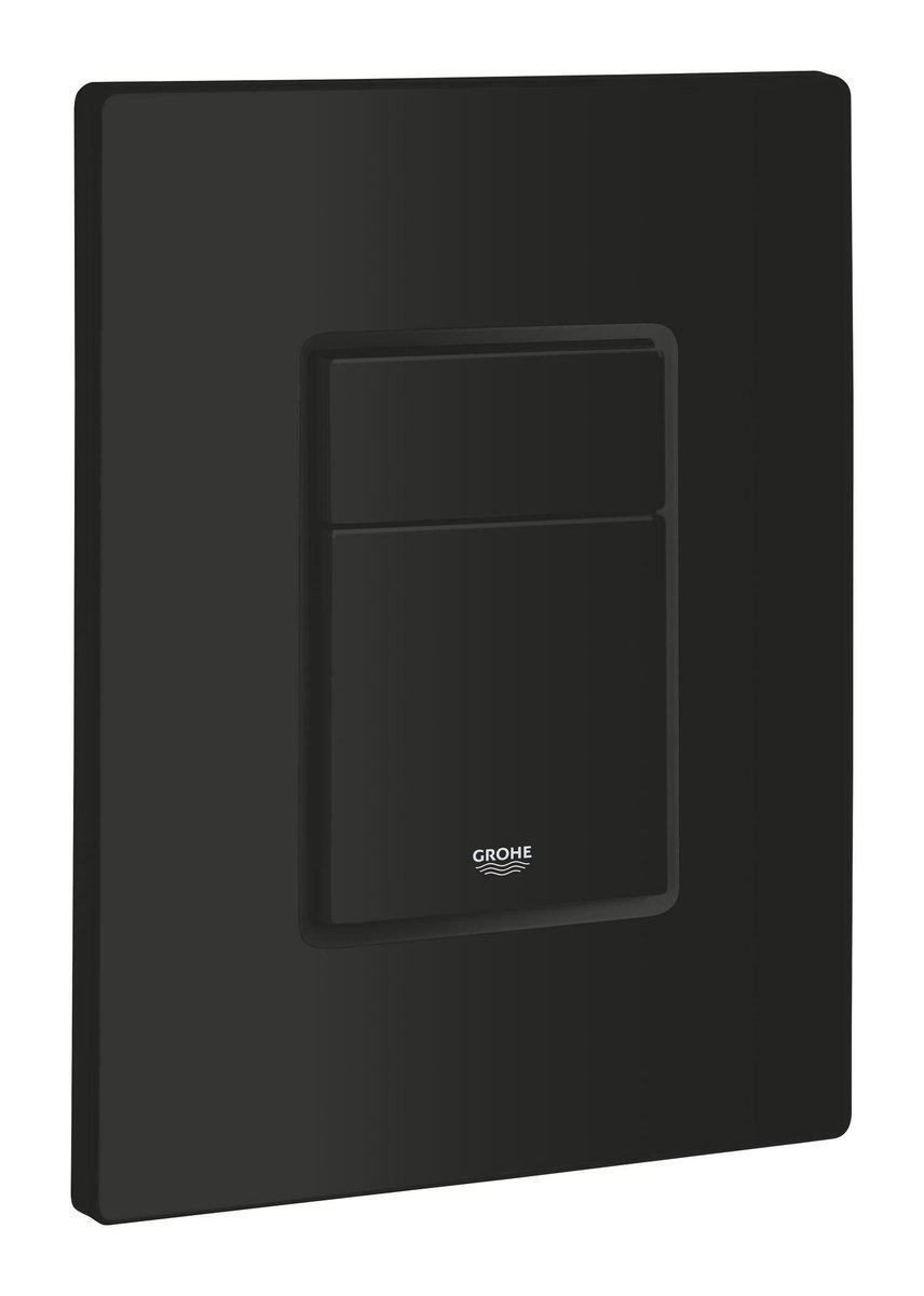 GROHE Even betjeningsplade 156x197mm ABS mat sort