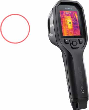 Flir tg165-x ir termometer med igm