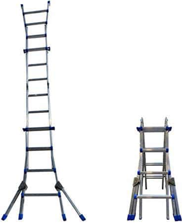 Multi-teleskopstige pro, 4x6-tr. 6,4m