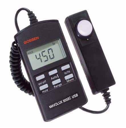 Luxmeter mavolux 5032c usb
