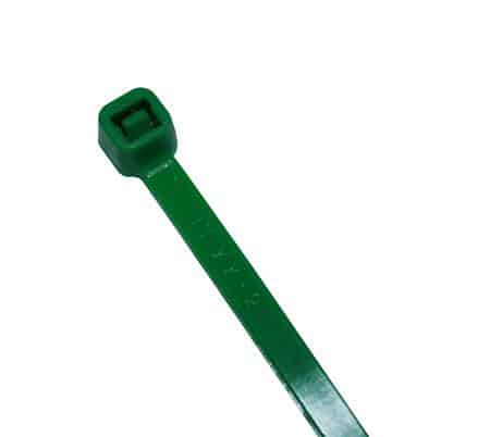 Kabelbinder plast grøn2,5x102mm