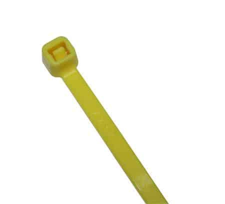 Kabelbinder plast gul 2,5x102mm