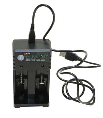 Lader for 18650 3,7v 2600mah