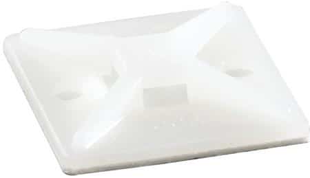 Holder 28x28mm hvid (100)