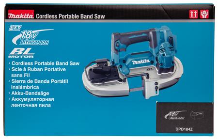 Båndsav 18 v. makita dpb184z