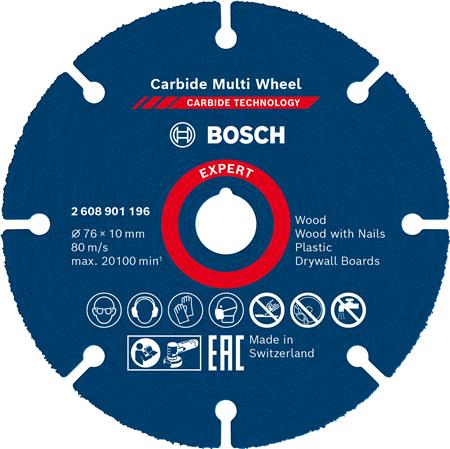 Skæreskive multiwheel 76x10mm hm