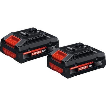 Batteripakke expert 18v 2x4ah
