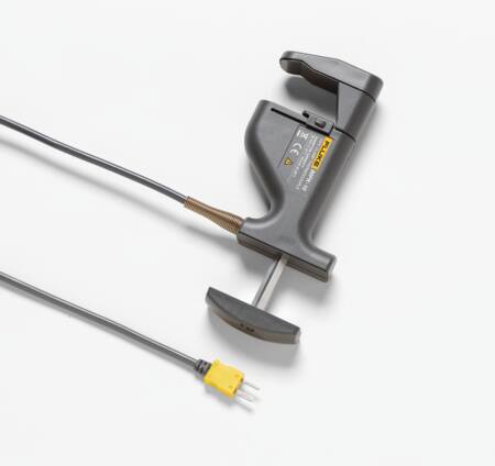 Temperaturprobe med rørklemme (type k)