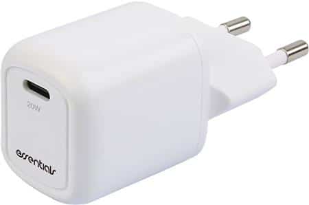 Wall charger pd 20 w, usb-c, white