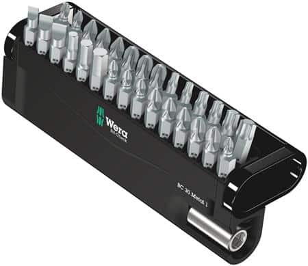 Wera bitssæt - bit-check 30 metal 1