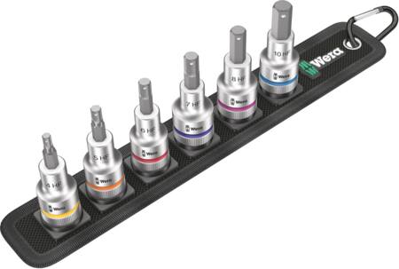 Zyklop belt c 2 hex topsæt 1/2 4-10mm